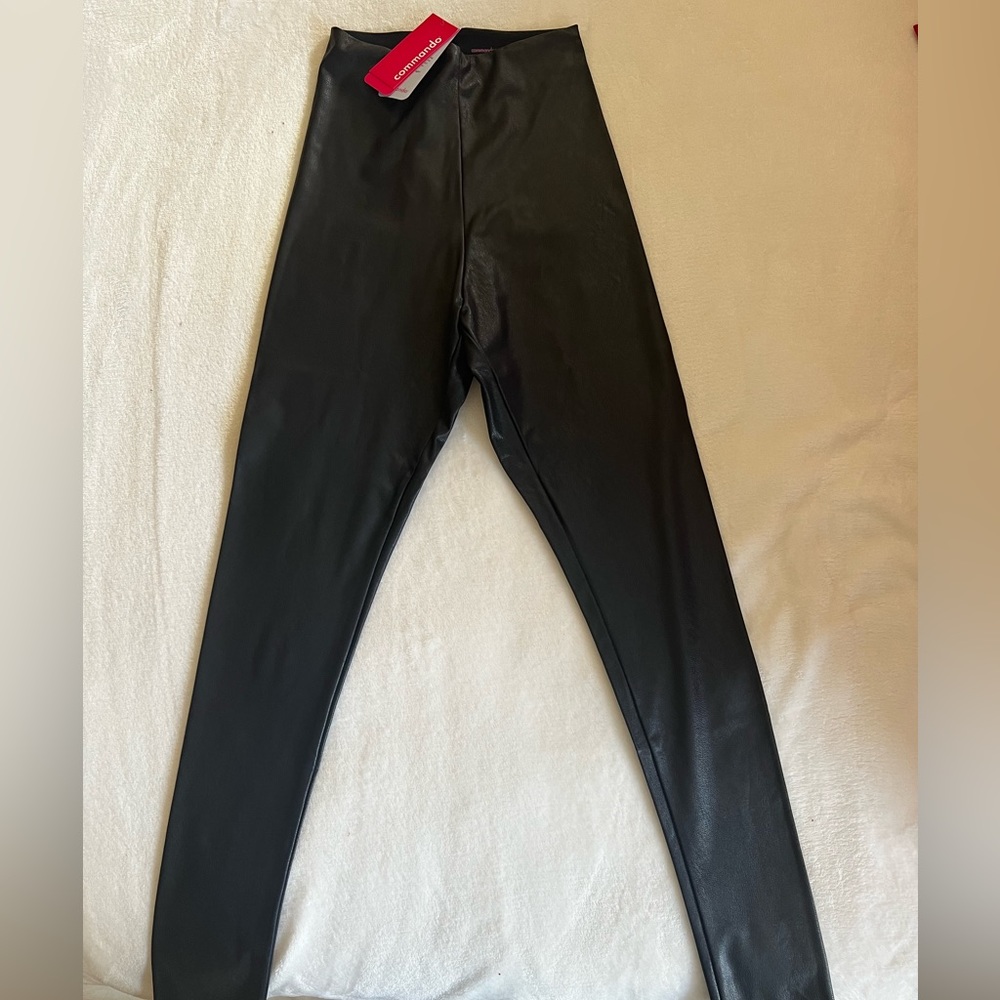 Commando Vegan Leather Leggings
